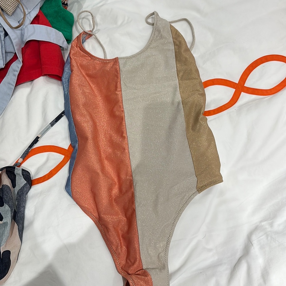 Zara S one piece bathing suit